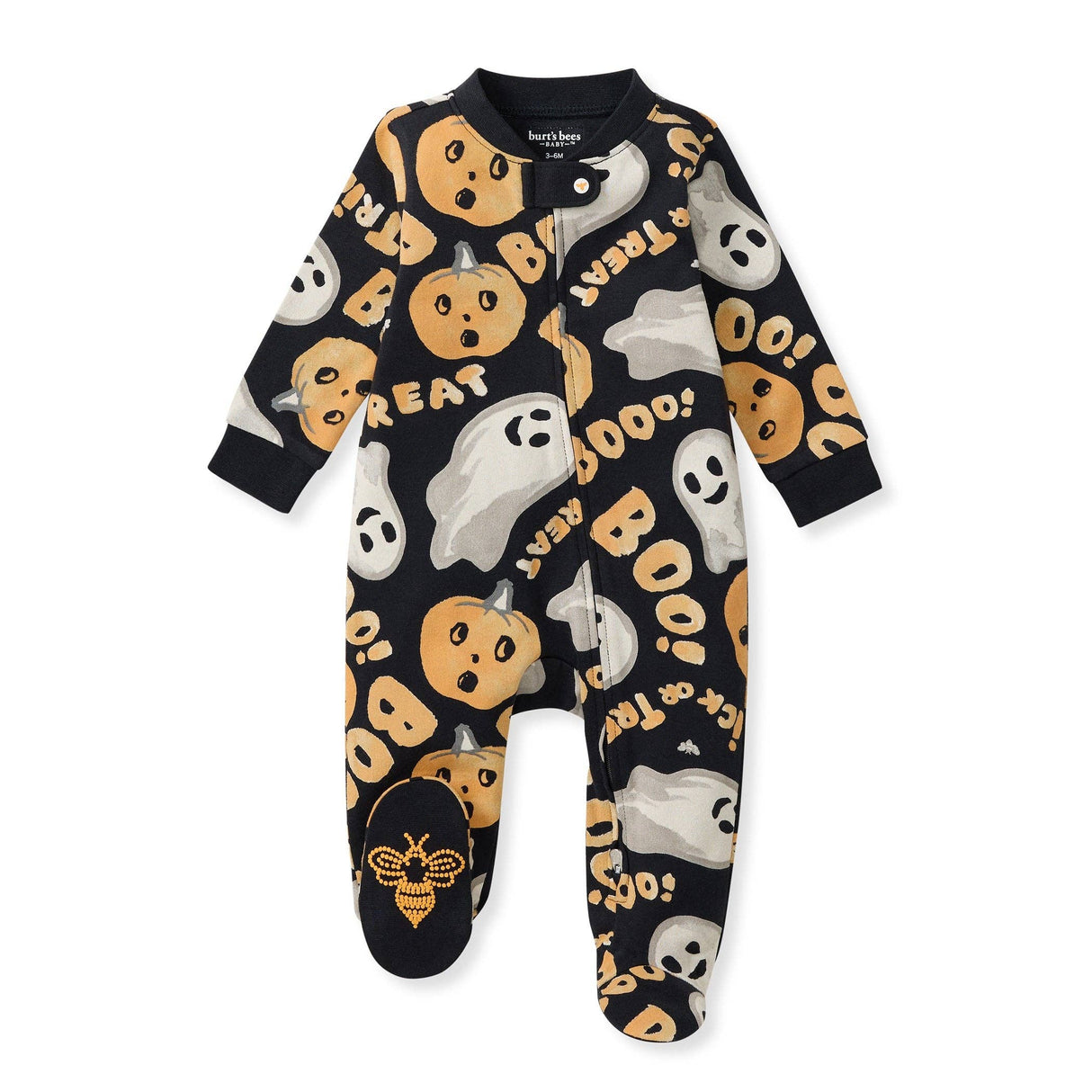 Boo! Organic Cotton Sleep & Play Footed