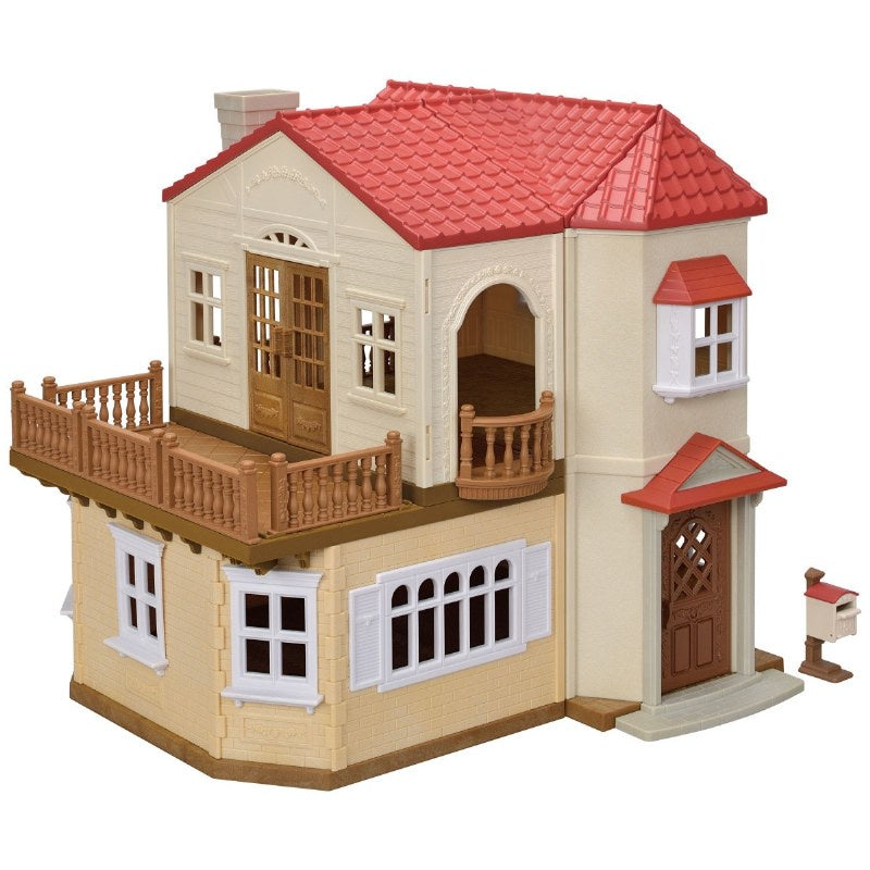 Red Roof Country home Secret Attic