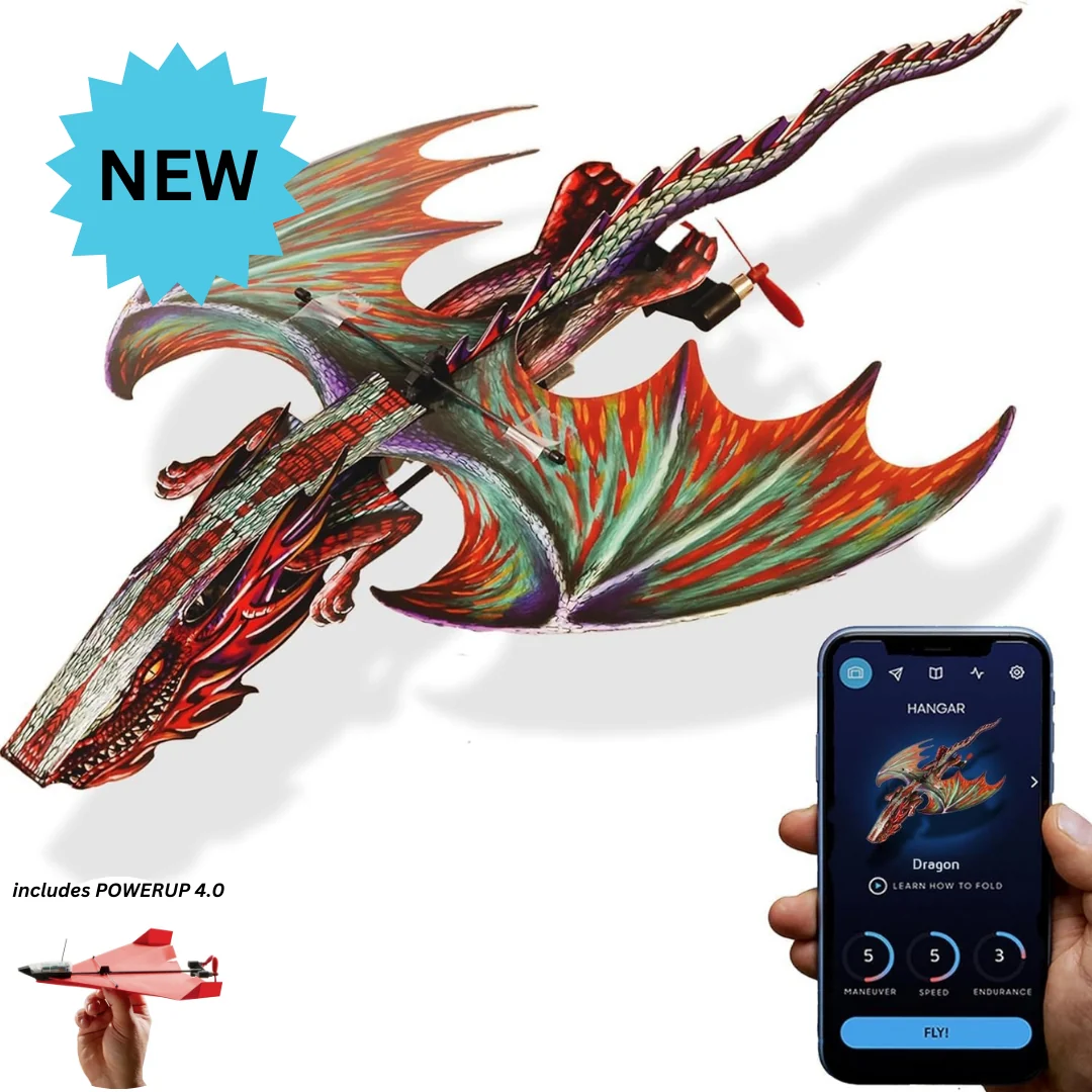 Dragon with Powerup 4.0 Airplane