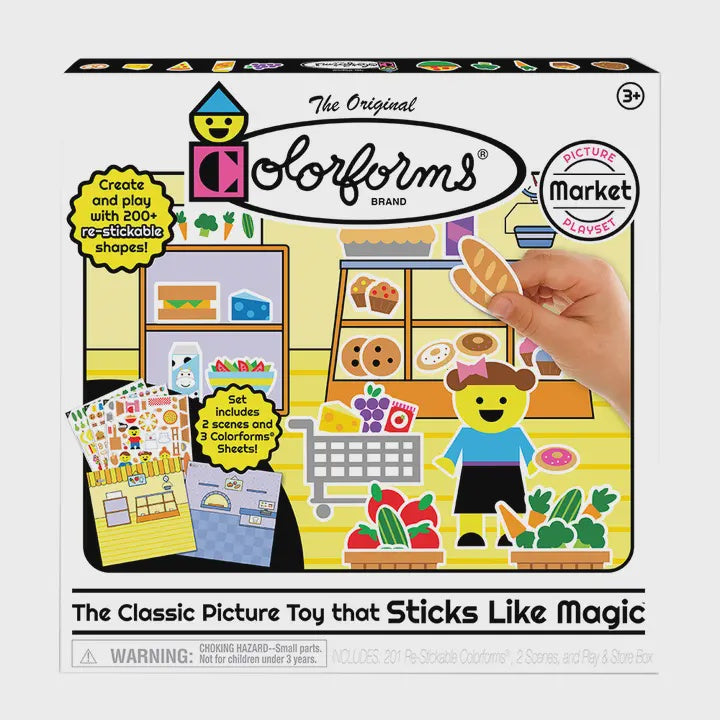 Colorforms Picture Playsets - Market