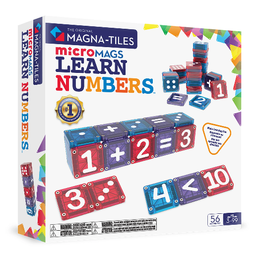 Magnatiles Learn Numbers