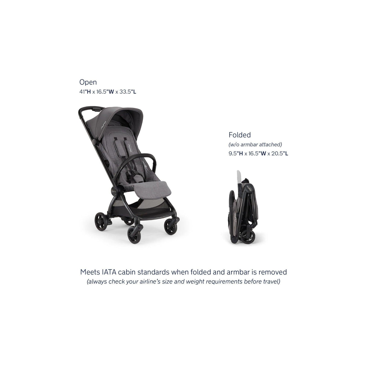 Nuna VIAA Cabn Stroller