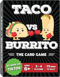 Taco vs Burrito Card Game