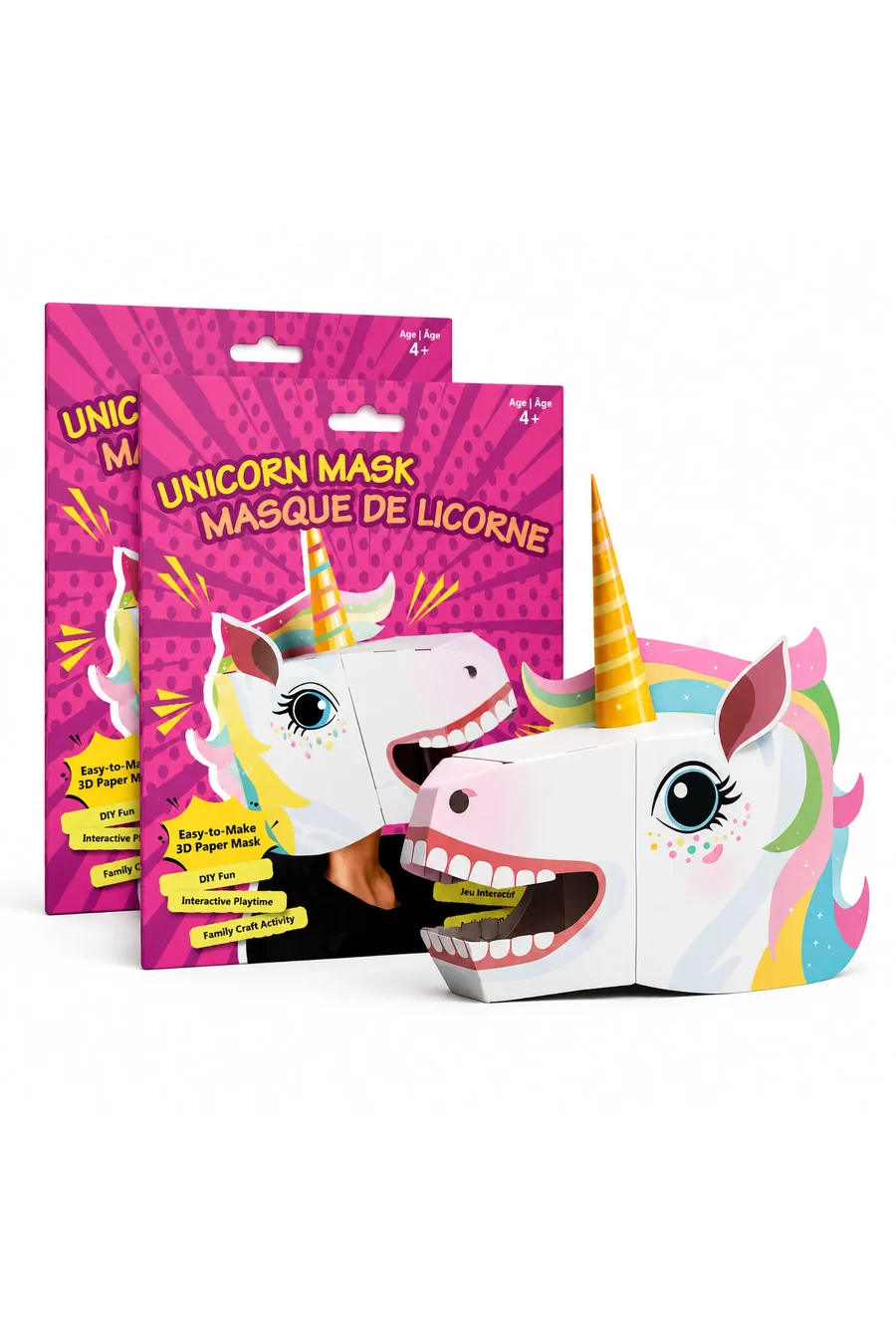 Paper Mask Unicorn
