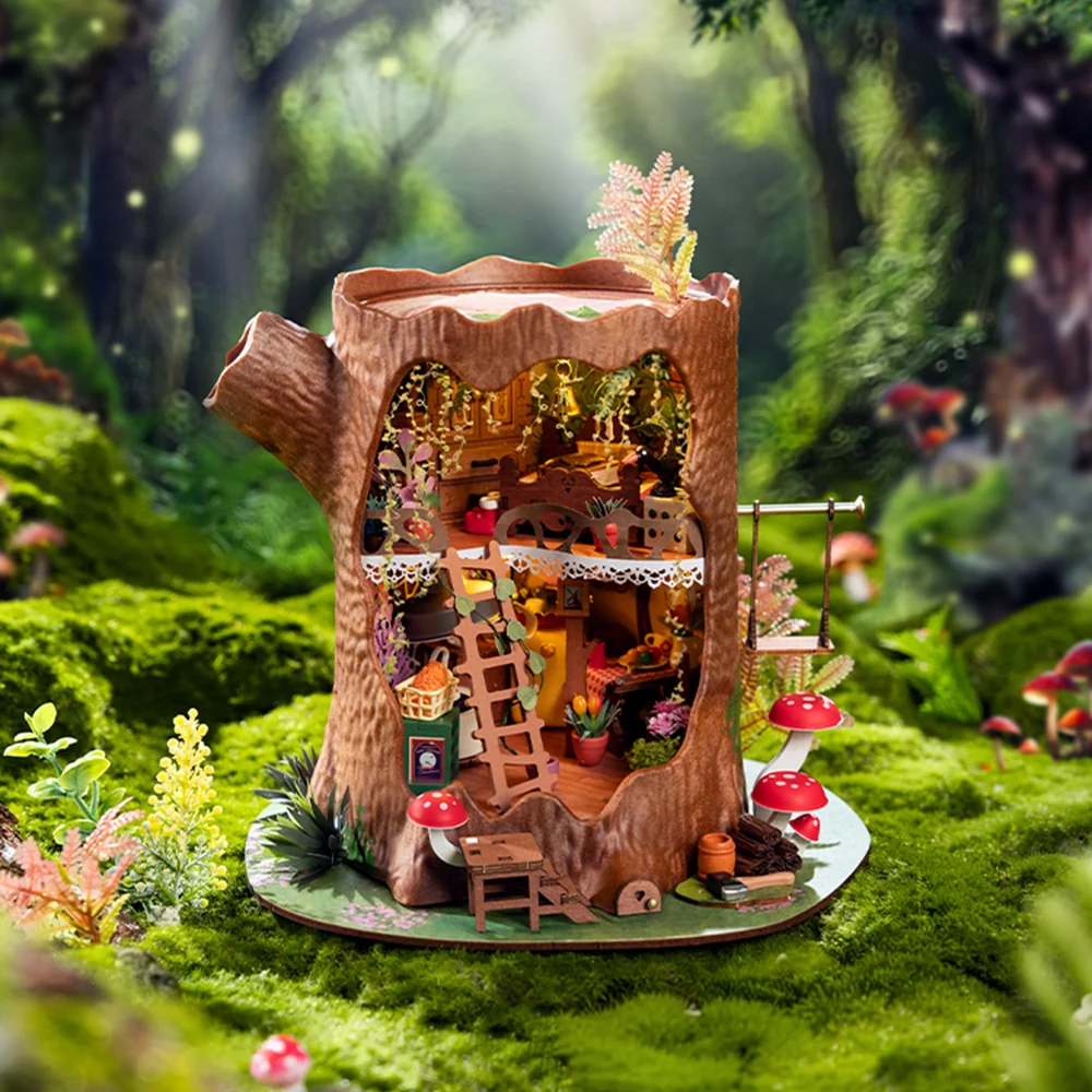 DIY Miniature House - Fairytale Tree House Kit