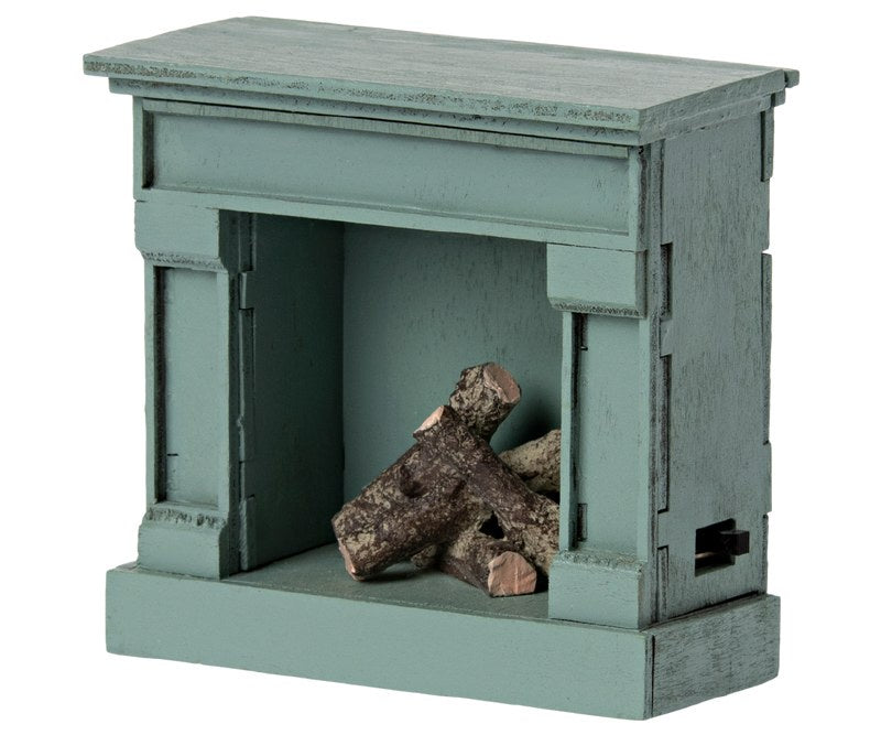 Fireplace Mouse Blue