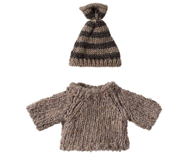 Knitted Sweater Hat Big Brothe
