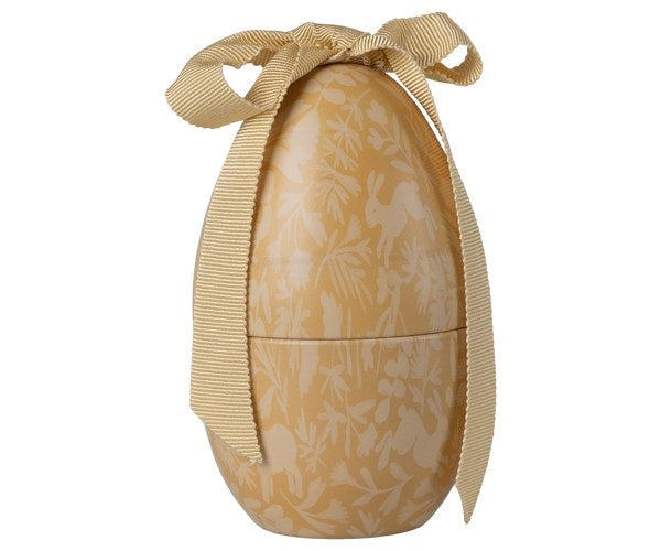 Easter Egg Small Cream Yellow