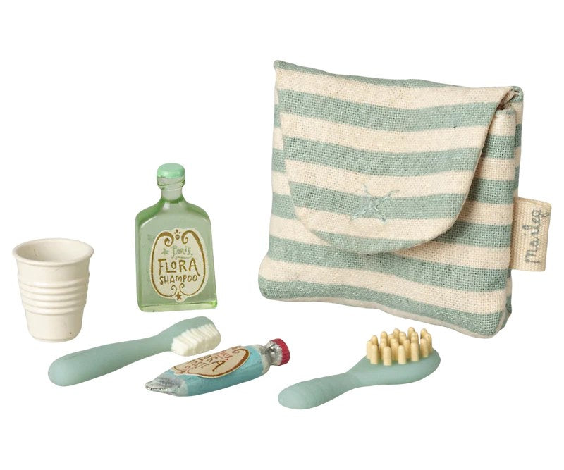 Toothbrush Set Blue Stripe