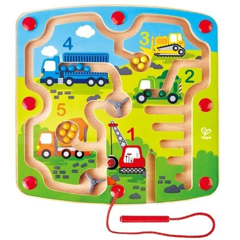 Construction Number Maze