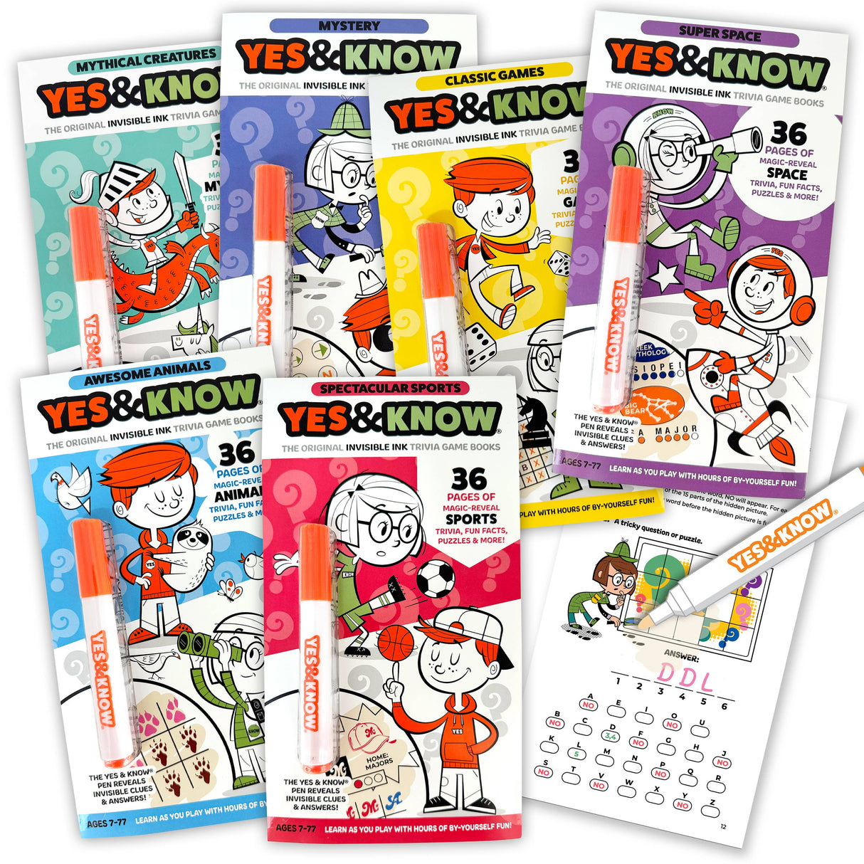 Yes & Know® Travel Activity & Trivia Books