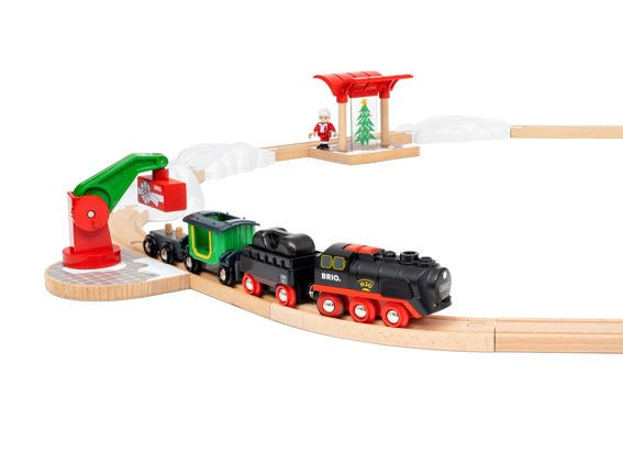 BRIO Christmas Steaming Train