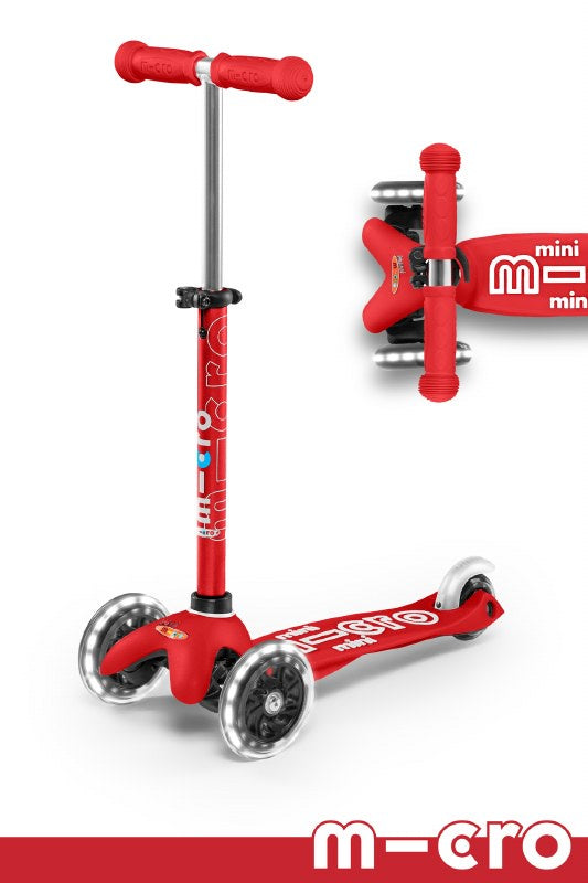Micro Maxi LED Scooter Red