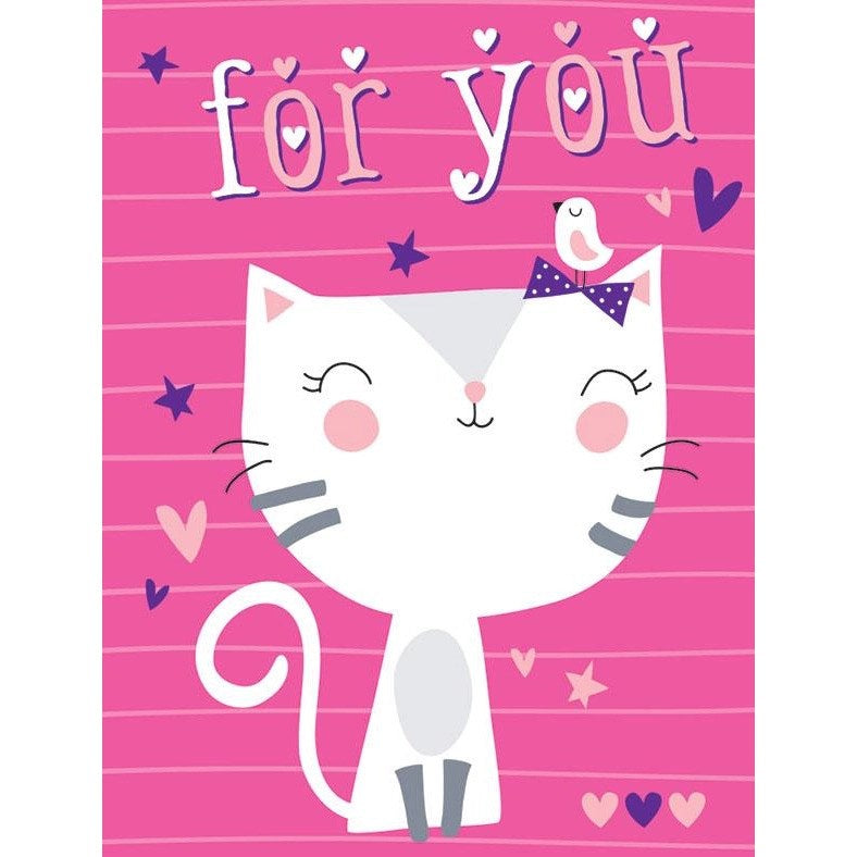 Illustrated Kitten Gift Enclos