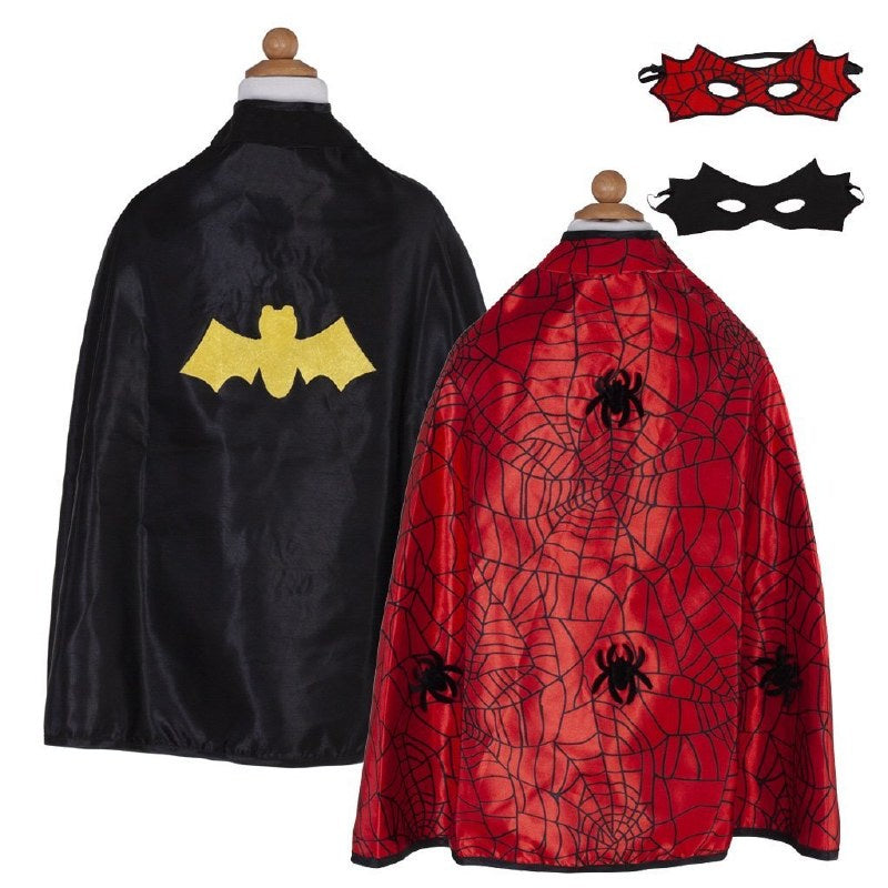 Spider and Bat Cape 2-3T