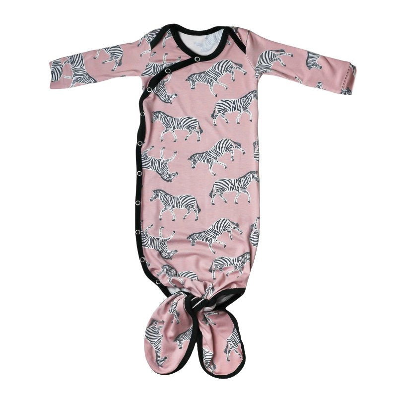 Newborn Knotted Gown Zella