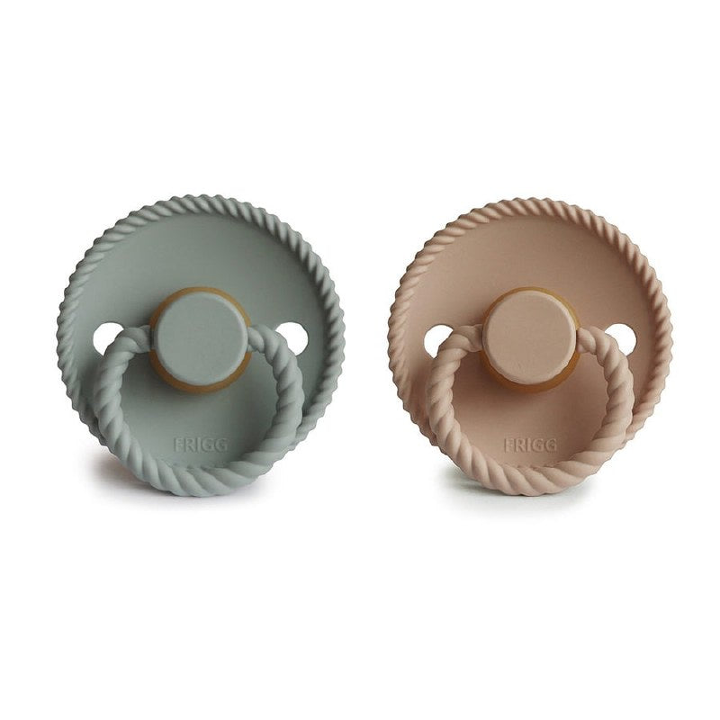 Pacifier Sage/Croissant Sz 2