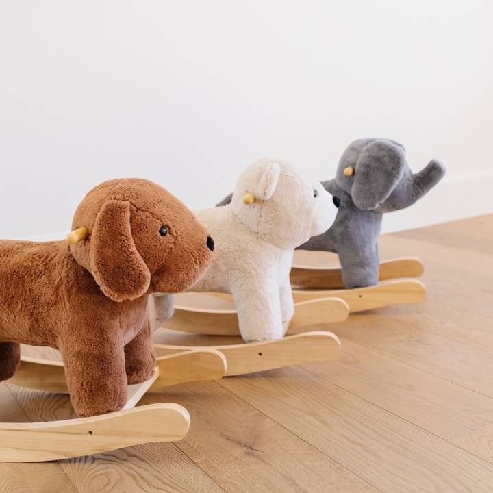 Stuffed Rocker Puppy