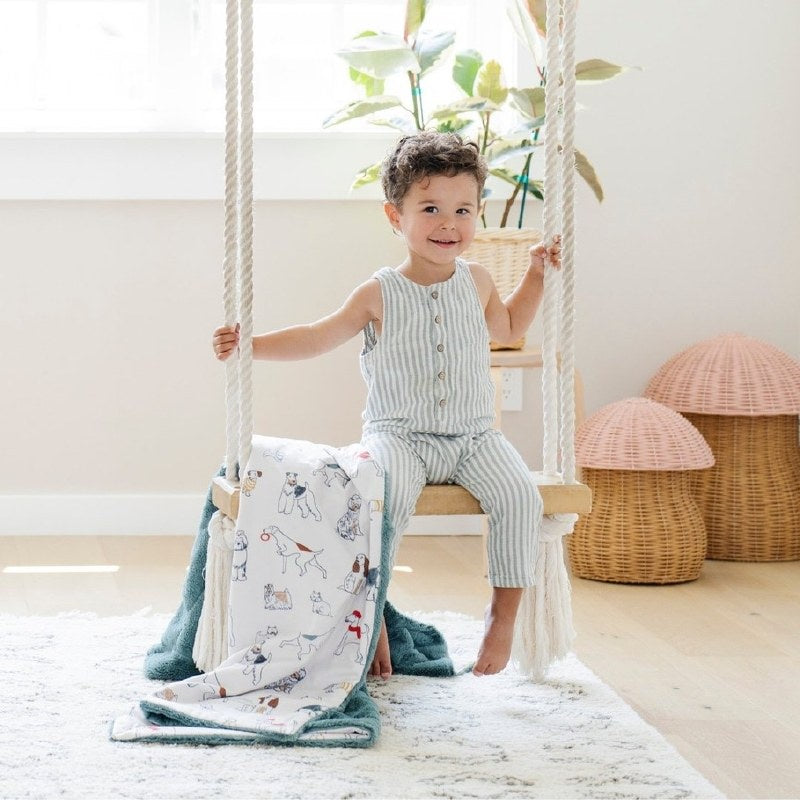 Minky Lush Toddler Blanket Dog