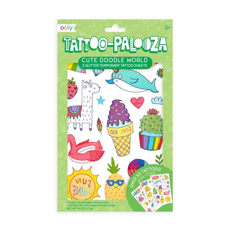 Tattoo-Palooza Cute Doodle Wor