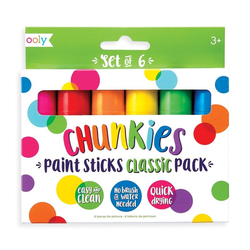 Chunkies Paint Sticks 6 piece