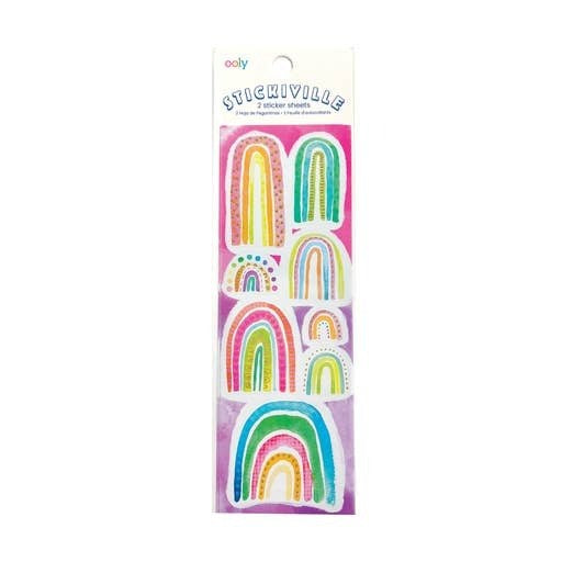 Stickiville Watercolor Rainbow