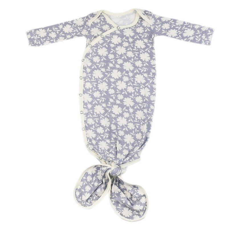 NEWBORN KNOTTED GOWN - LACIE