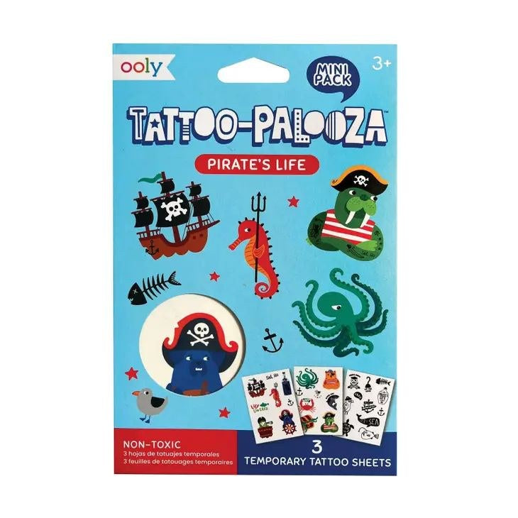 Mini Tattoos Pirate's LIfe