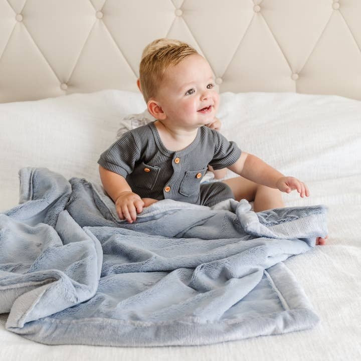 Lush Receiving Blanket Storm