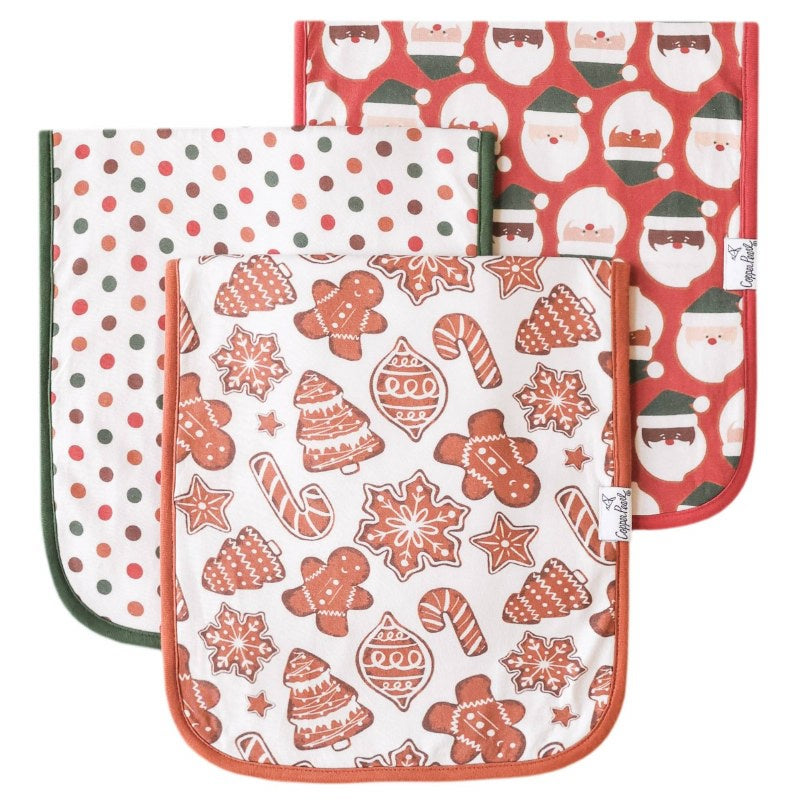 Burp Cloths Gingerbread