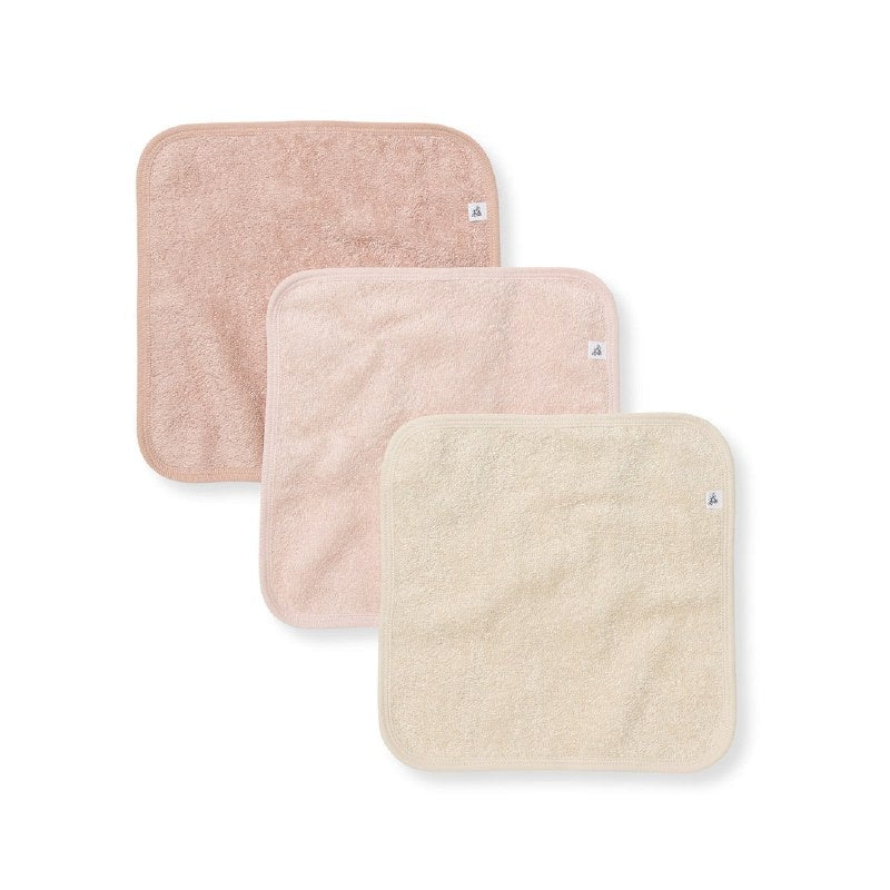 Washcloth Set Pink Sand