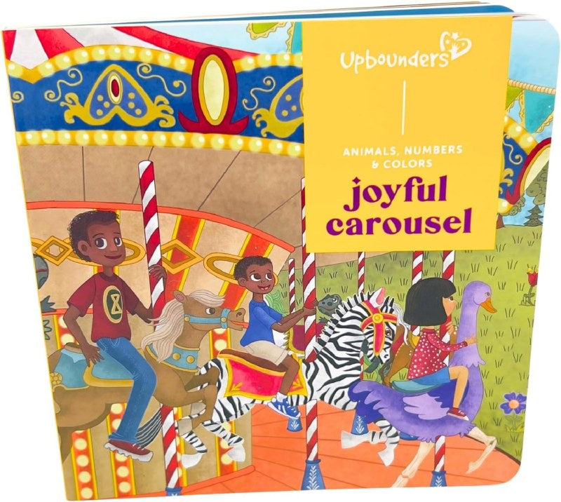 Carousel Animals Numbers Book