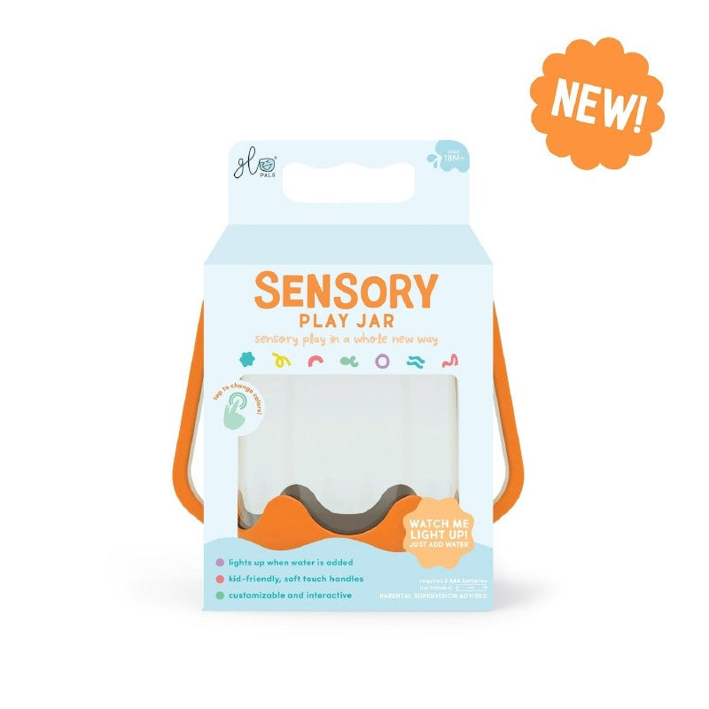 Orange Sensory Jar