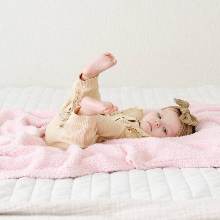 Bamboni Receiving Blanket Pink