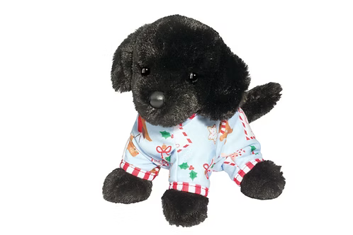 Black Lab w/pj's (small)