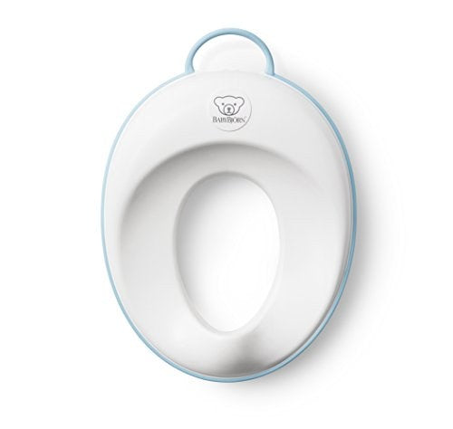 Toilet Trainer White/Turquoise