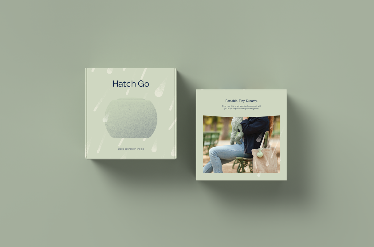 Hatch Go | Portable Sound Machine for Babies and Kids