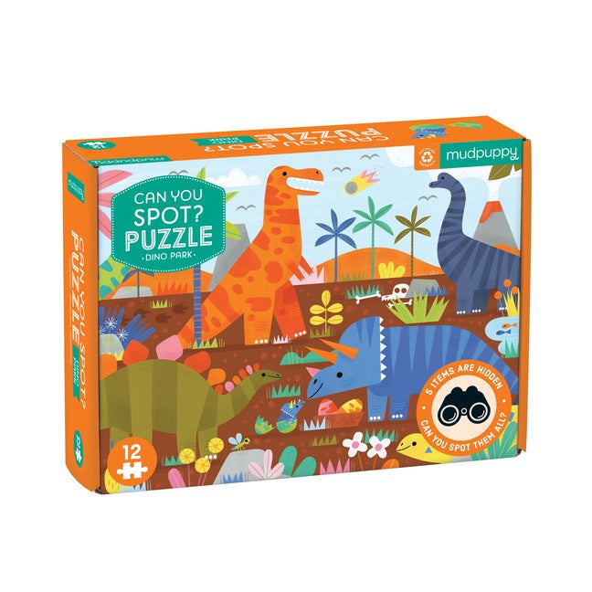 Dino Park Can You Spot Puzzle