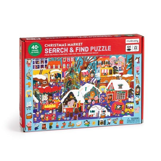 Christmas Market 64pc Puzzle