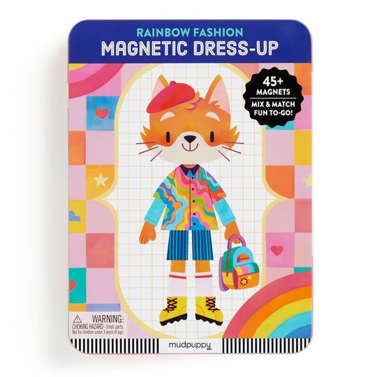Rainbow Fashion Magnetic Play