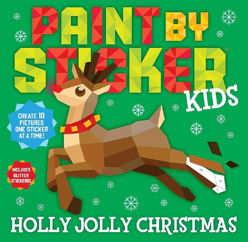 Paint By Sticker Holly Jolly