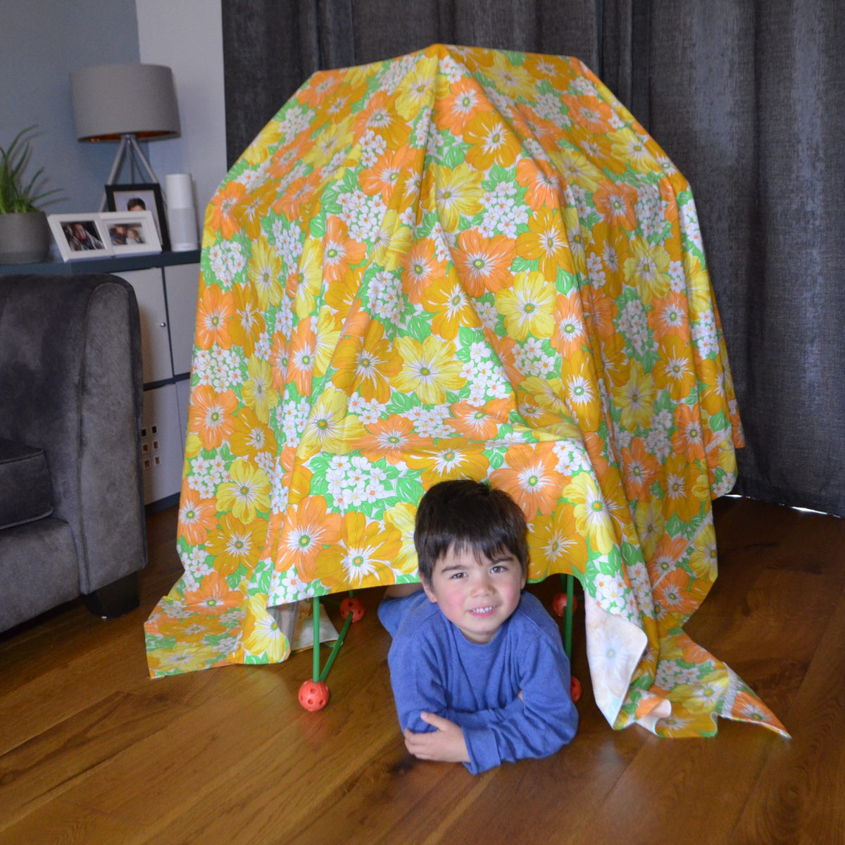 Build a Fort Playset – Kids Indoor Tent & Fort Building Kit