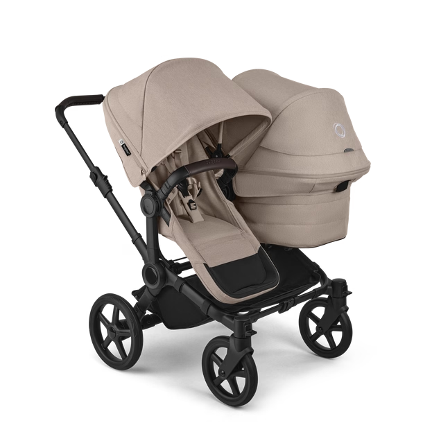 Bugaboo Donkey 6 Double Stroller Desert Taupe