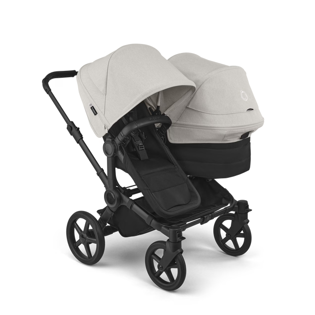Bugaboo Donkey 6 Double Stroller Misty White