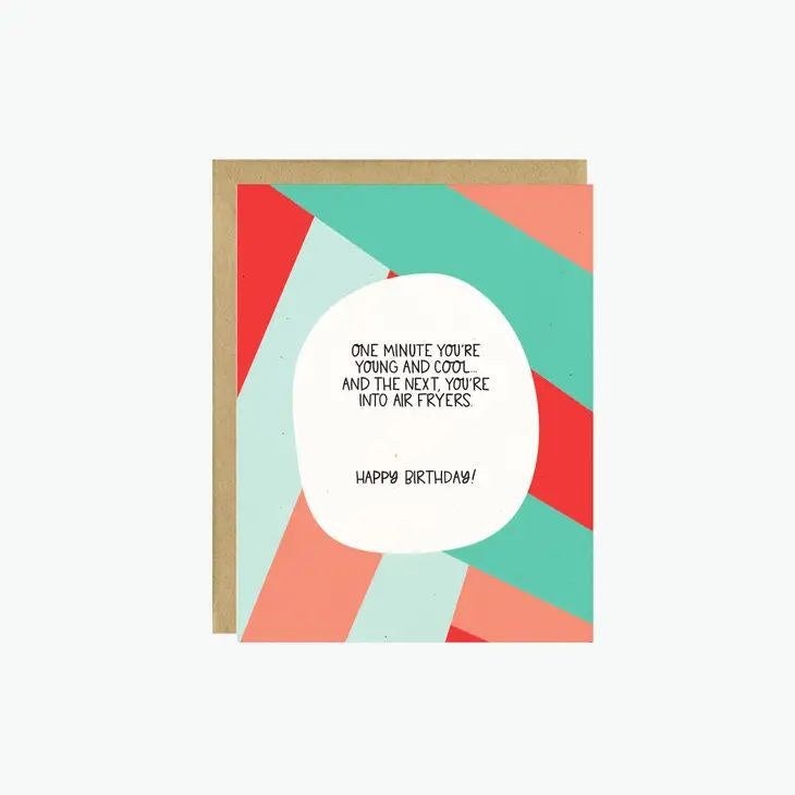 Air Fryer Birthday Card