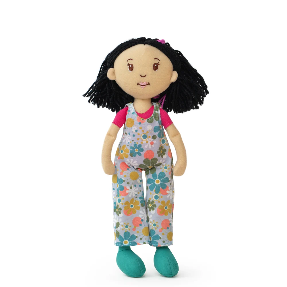 Groovy Girls Doll Light Beige Skin with Black Hair Daisy
