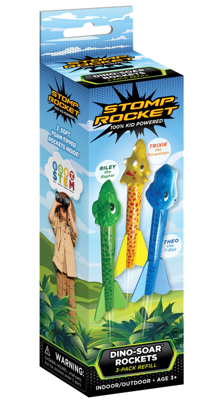 Dino-Soar Stomp Rocket Refills