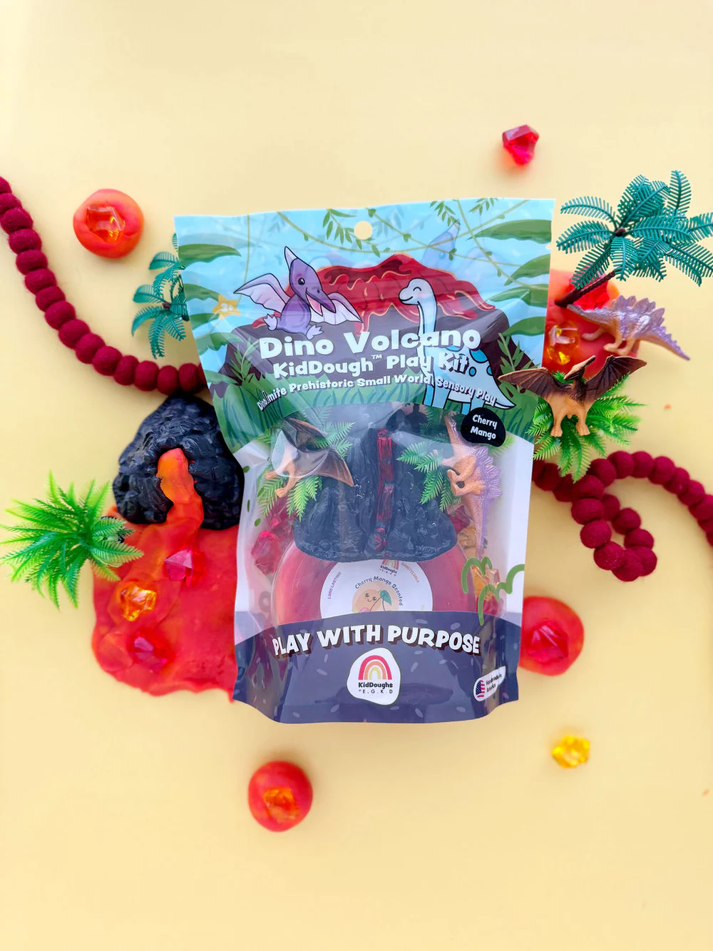 Dino Volcano Dough Kit
