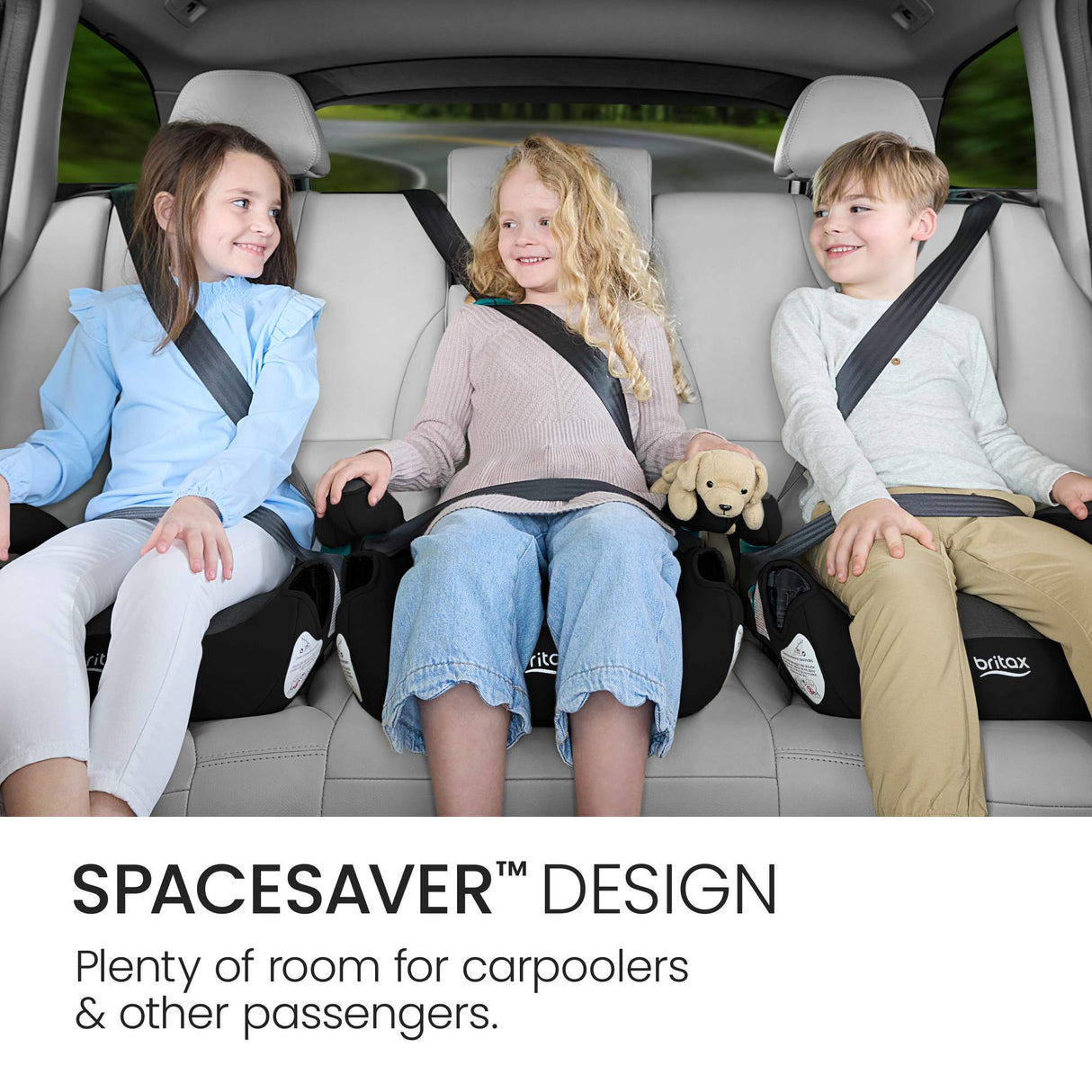 Britax UpNGo Click Backless Booster Car Seat with LATCH