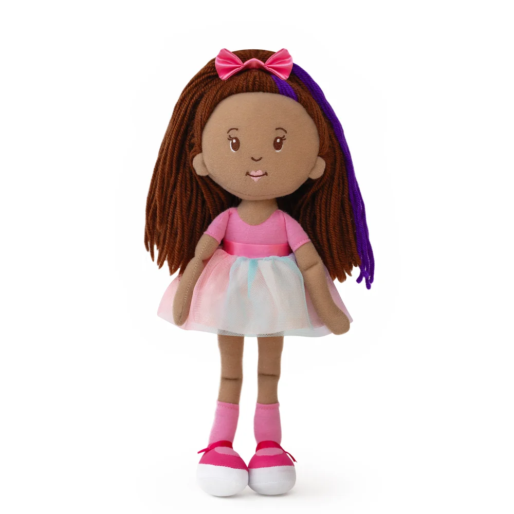 Groovy Girls Doll Beige Skin with Brown Hair Iris